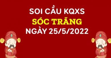 Soi cầu KQXSST ngày 25/5/2022 chốt lô VIP thứ 4 hôm nay