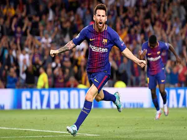 Huyền thoại Leo Messi trong màu áo CLB Barcelona