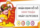 Nhận định xổ số Ninh Thuận ngày 22/9/2023 hôm nay thứ 6